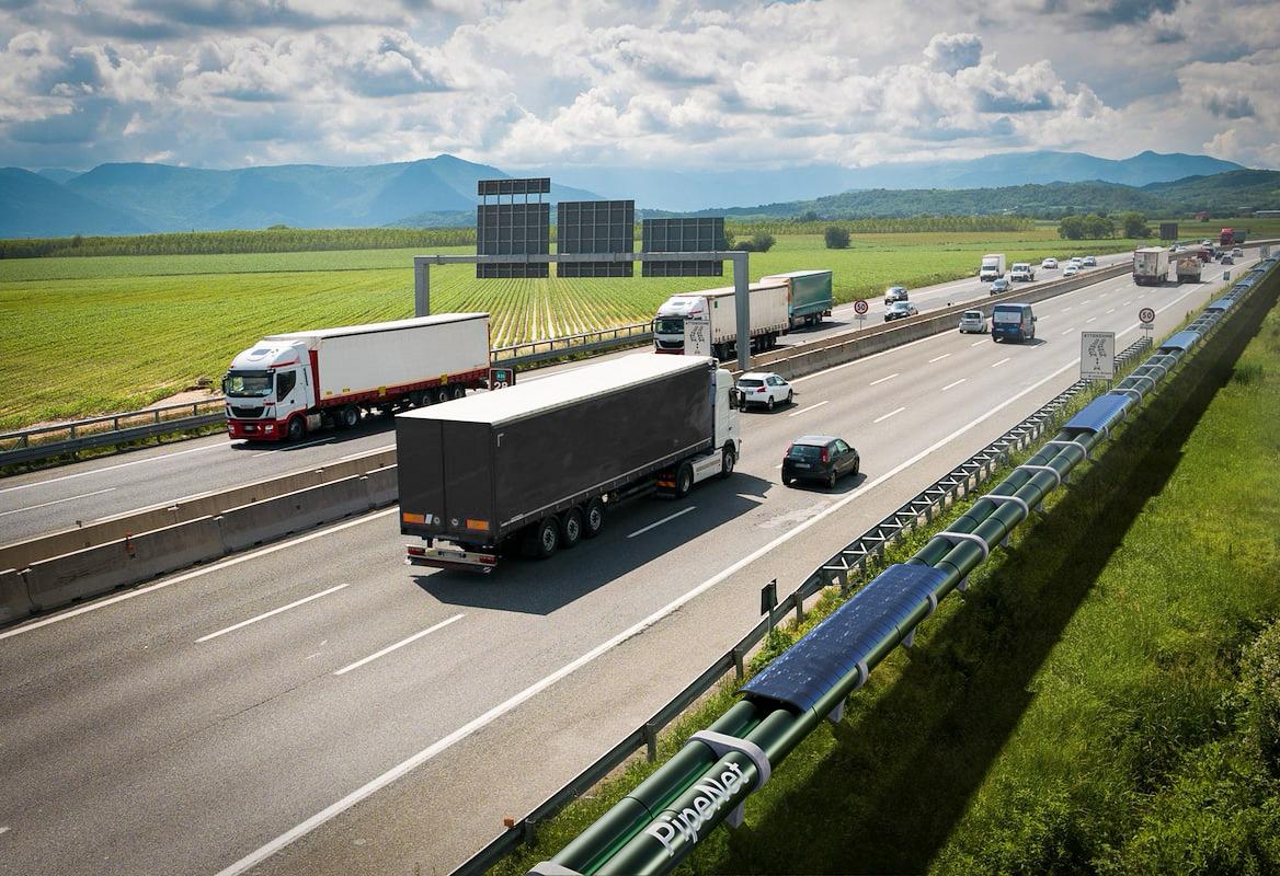 Low-impact logistics corridors